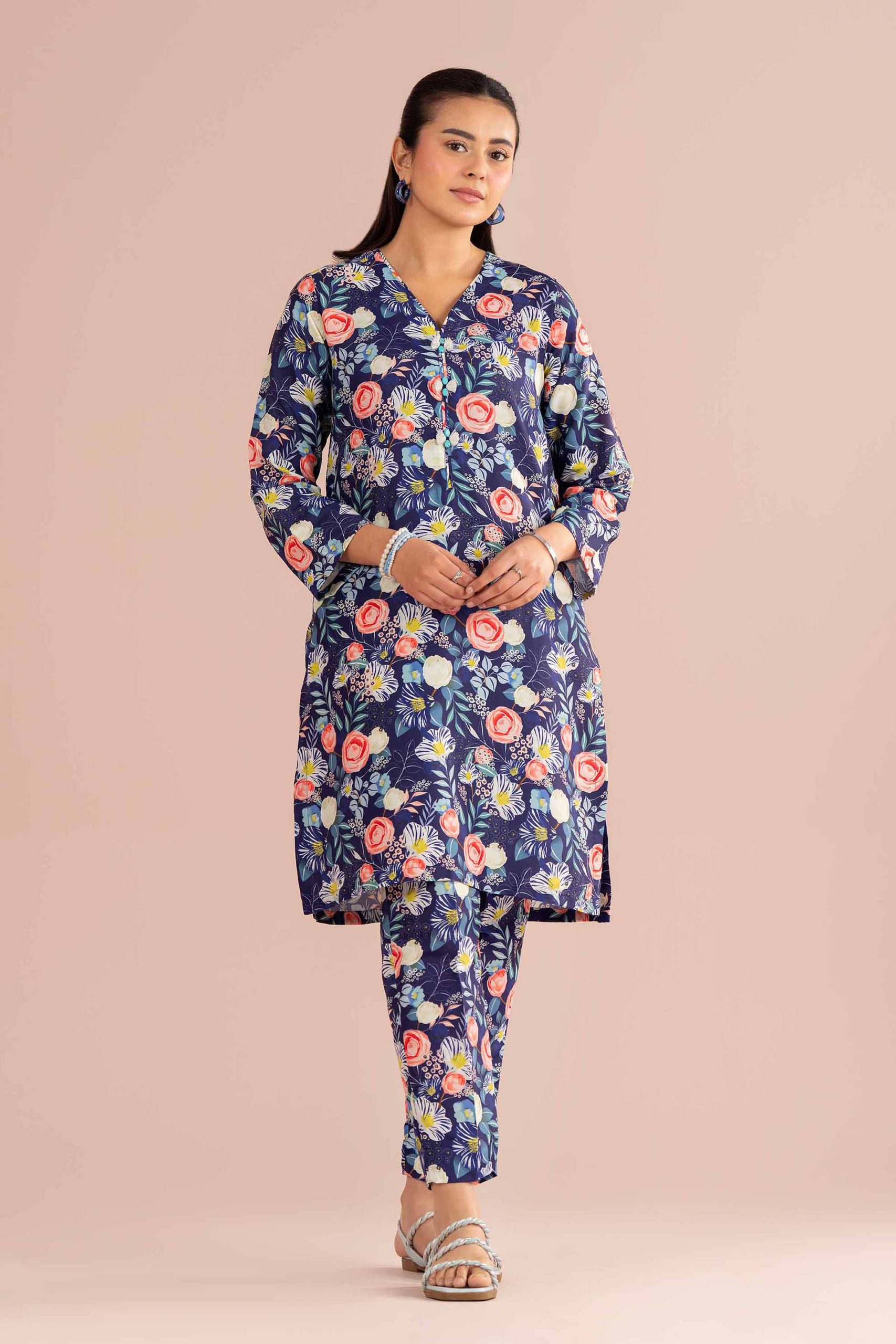 2 Piece - Printed Suit - PE26-424 - Image 5