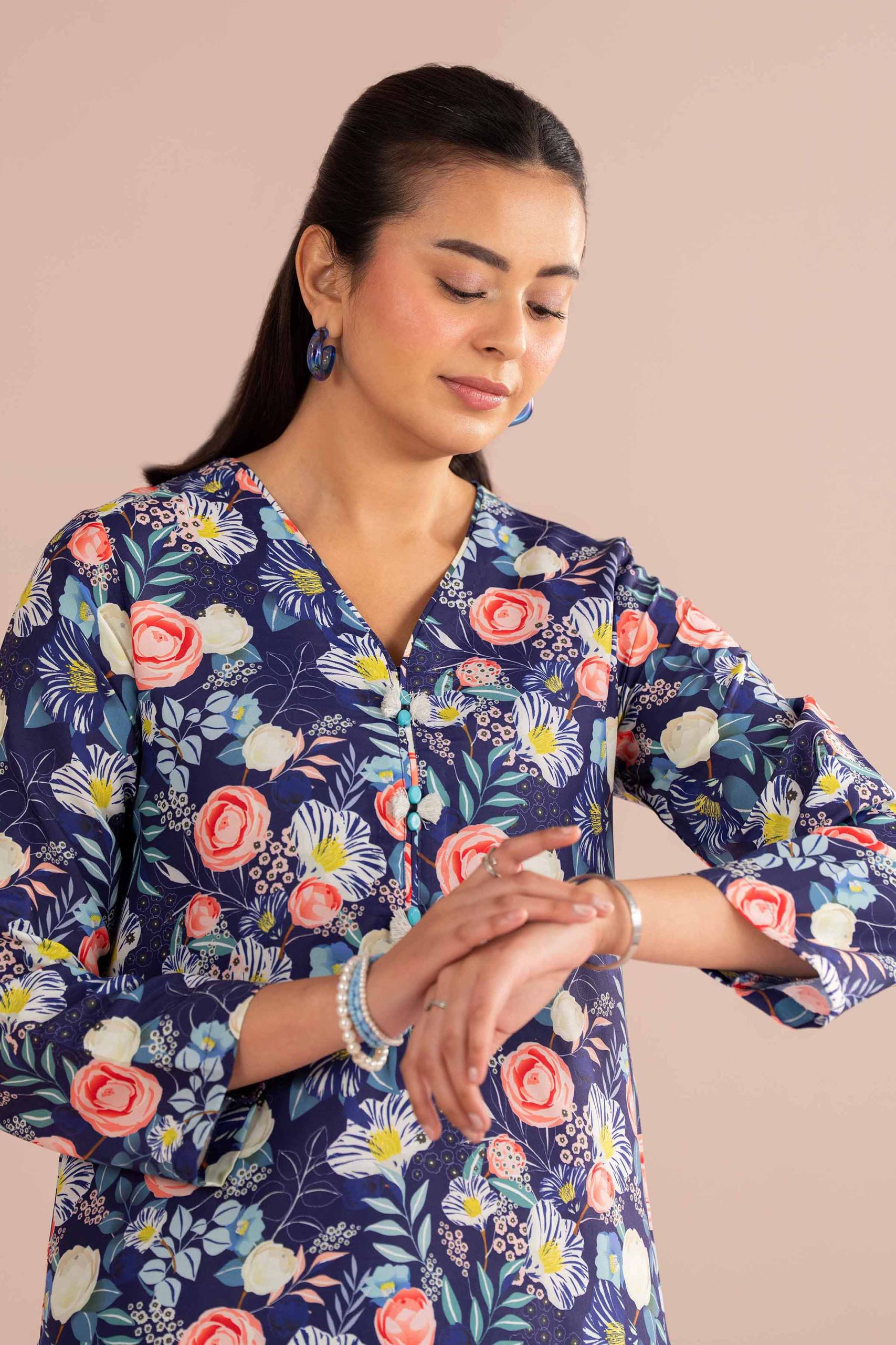 2 Piece - Printed Suit - PE26-424 - Image 2
