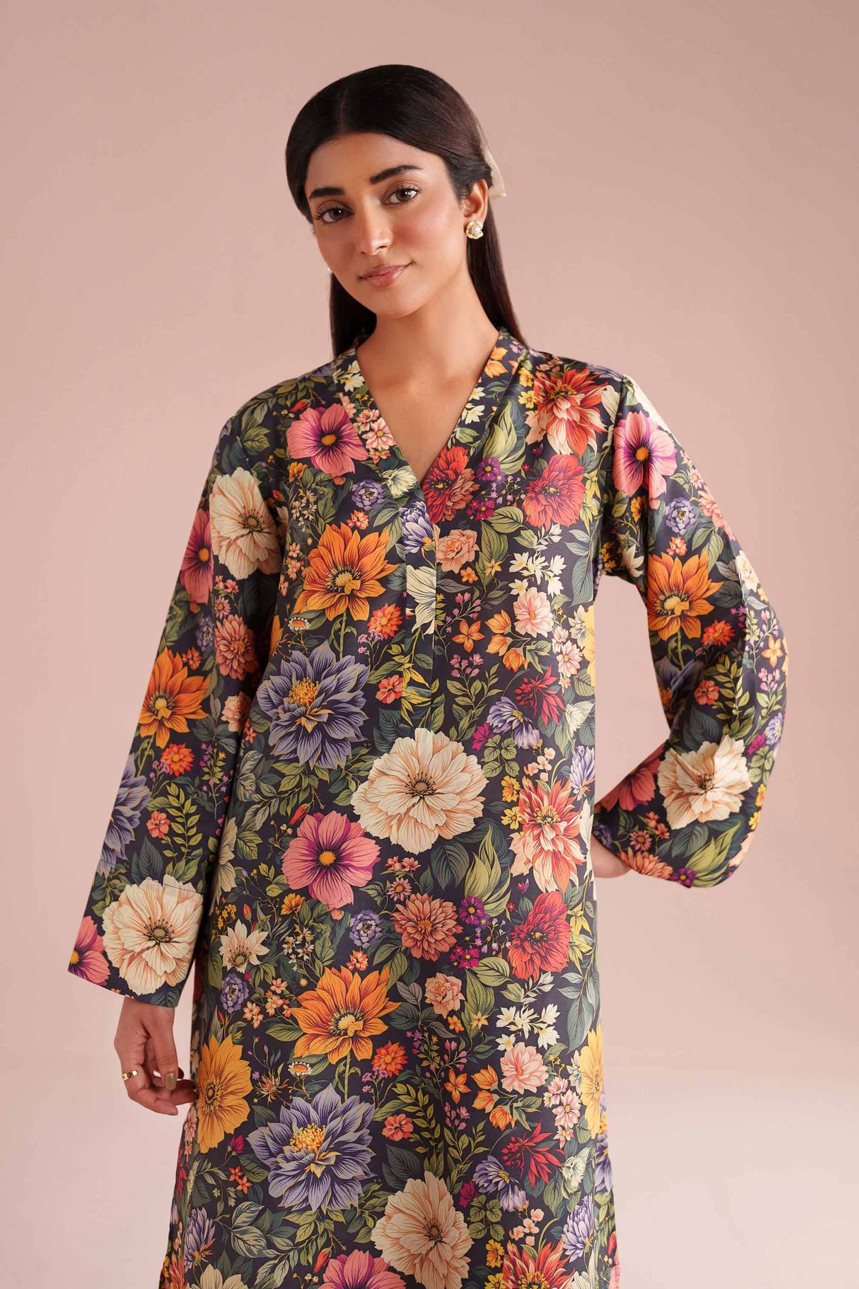 2 Piece - Printed Suit - PE26-425 - Image 2