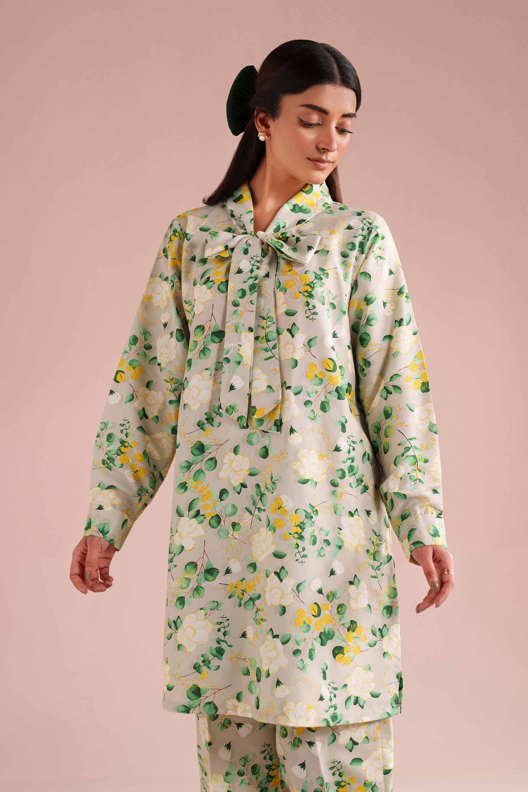 2 Piece - Printed Suit - PE26-428 - Image 2