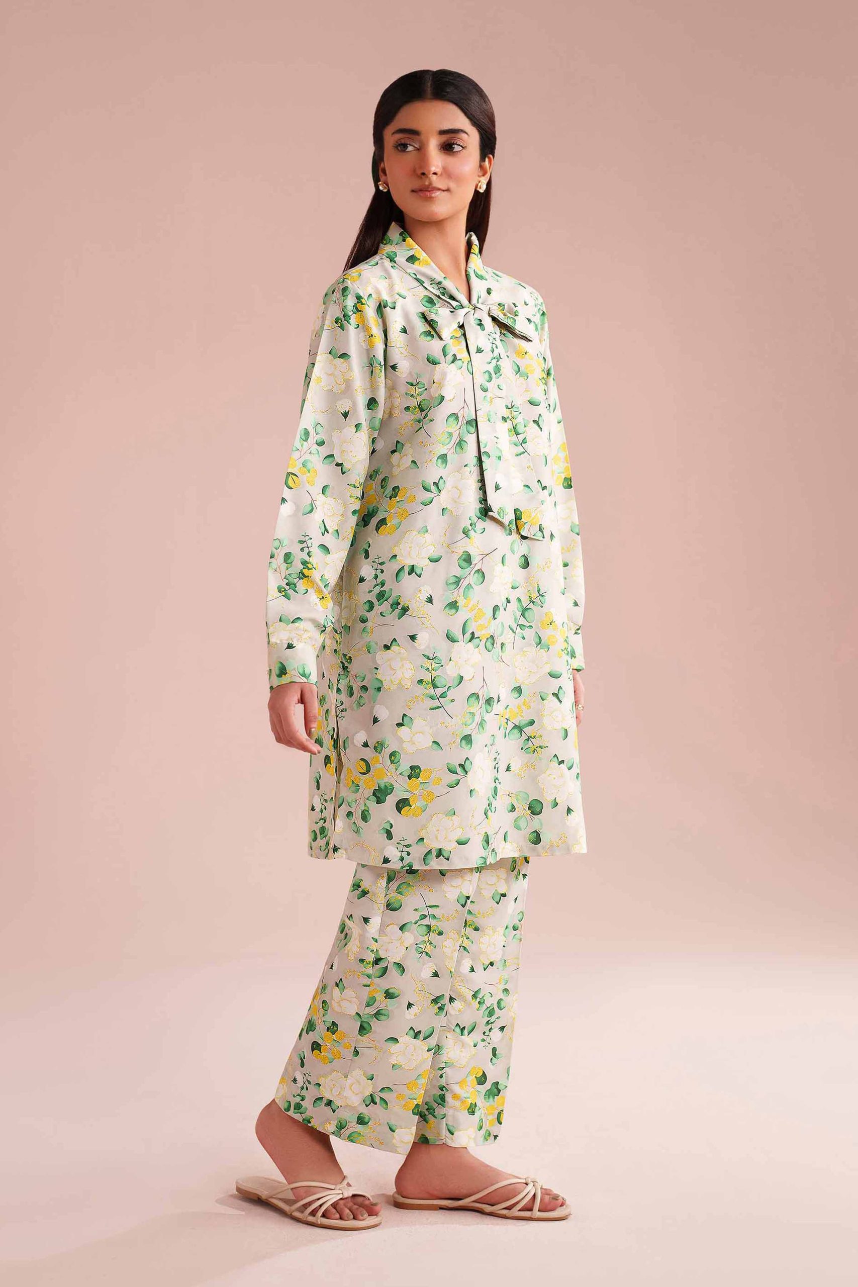 2 Piece - Printed Suit - PE26-428