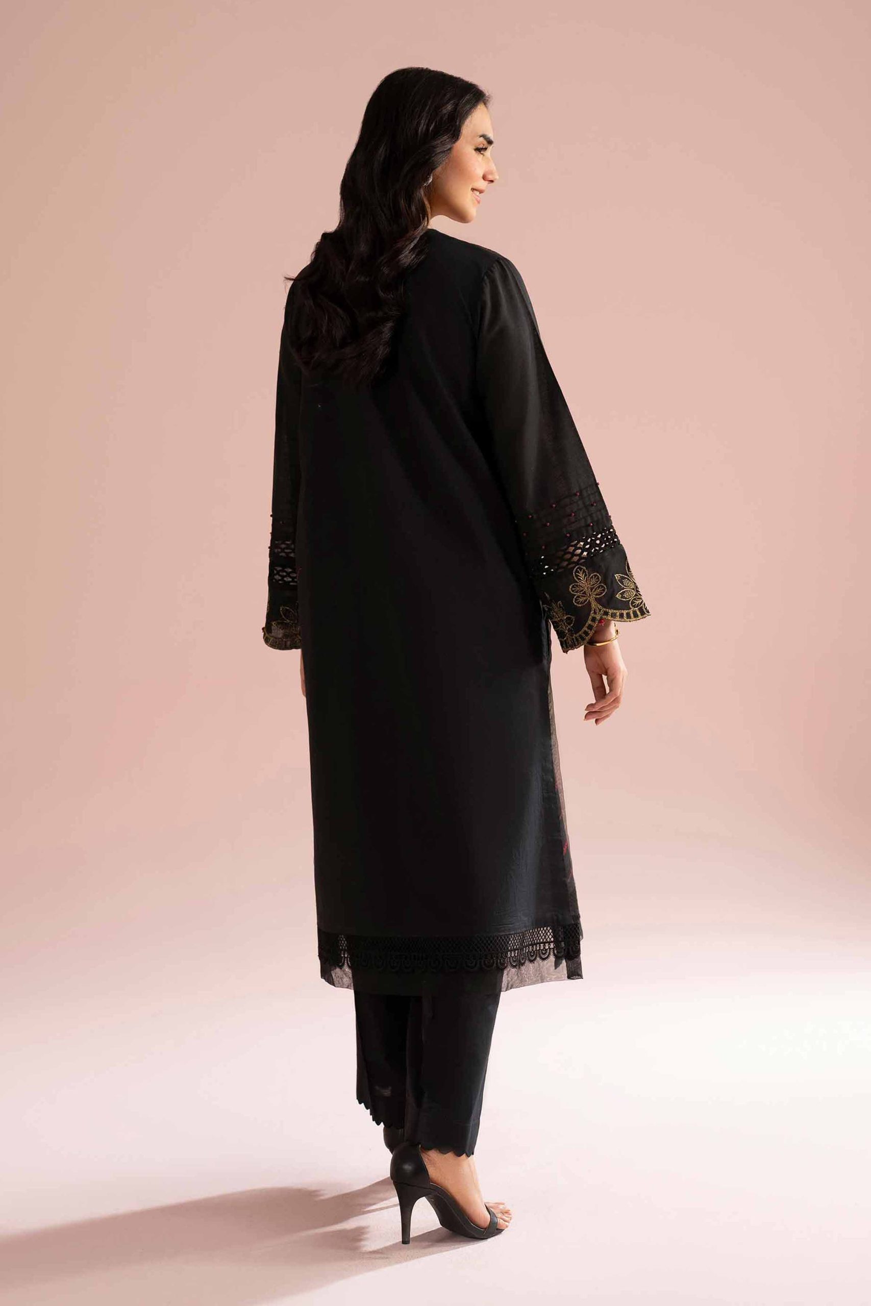 2 Piece - Embroidered Suit - PE26-53 - Image 4