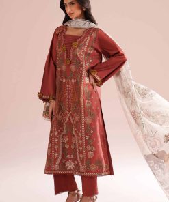 3 Piece - Embroidered Suit - PE26-63