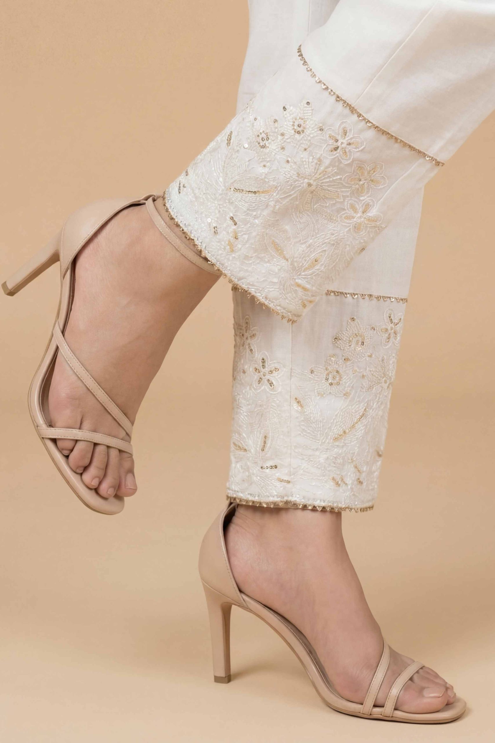 Embroidered Trousers - PE26-642 - Image 4