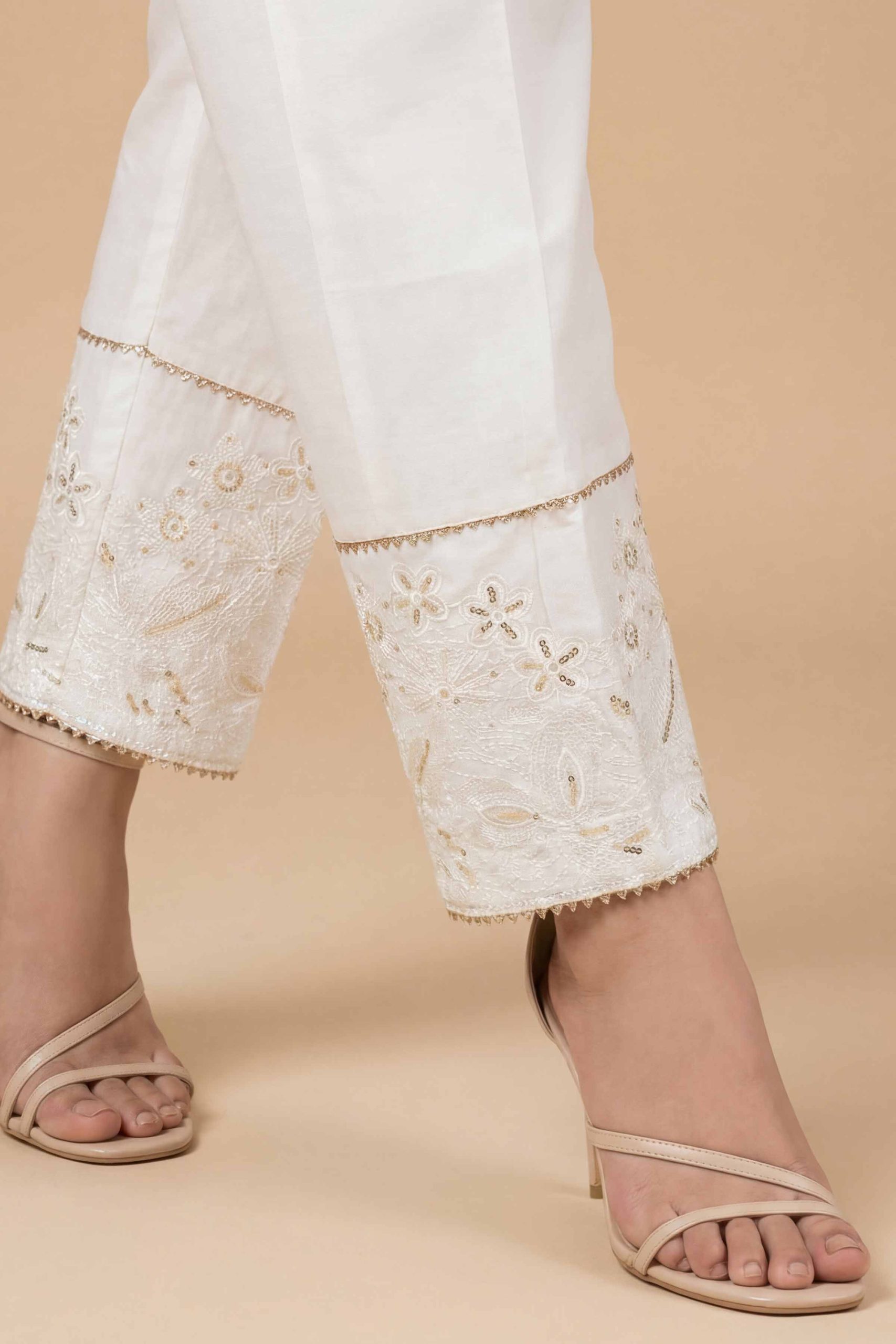 Embroidered Trousers - PE26-642 - Image 2
