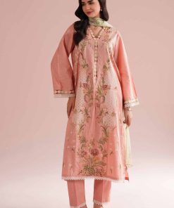 3 Piece - Embroidered Suit - PE26-68