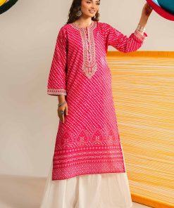 Printed Embroidered Shirt - PE26-89